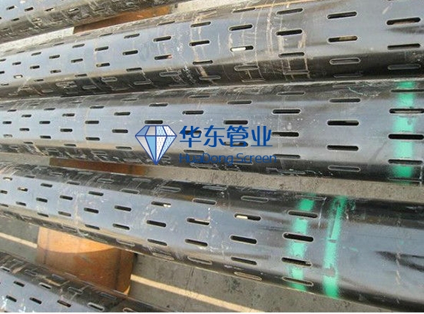 Slotted casing pipe 